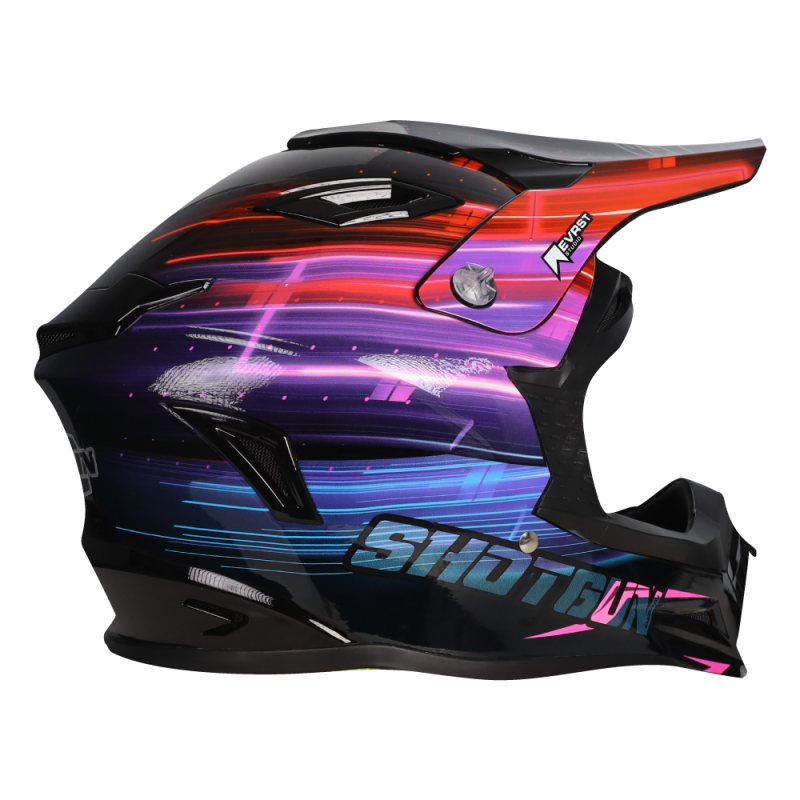 RXT SG1 ULTRA+ BLUR HELMET - BLACK/PINK