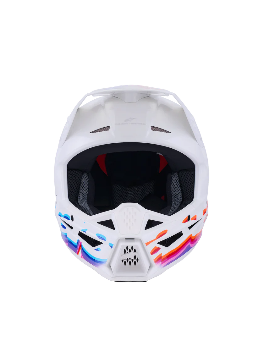 ALPINESTARS 2026 SM3 FORCE HELMET - WHITE GLOSSY