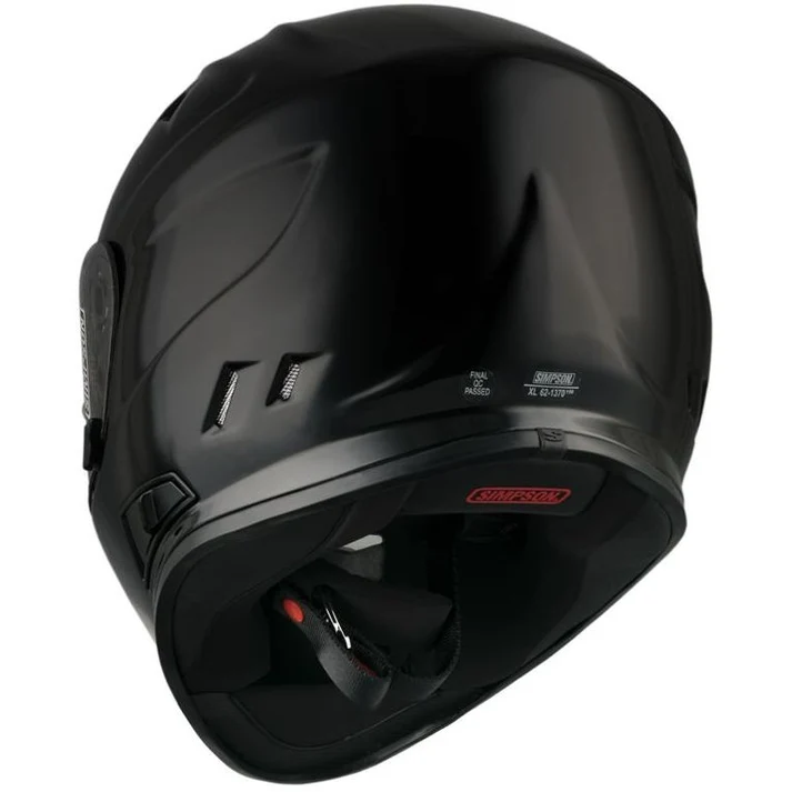 SIMPSON VENOM HELMET - BLACK
