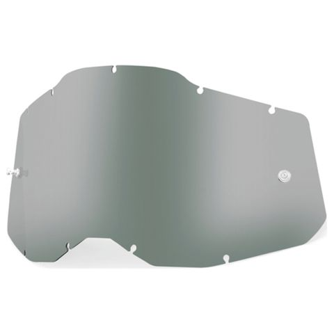 100% YOUTH ACCURI 2/RACECRAFT 2/STRATA 2 REPLACEMENT LENS - CLEAR/SMOKE