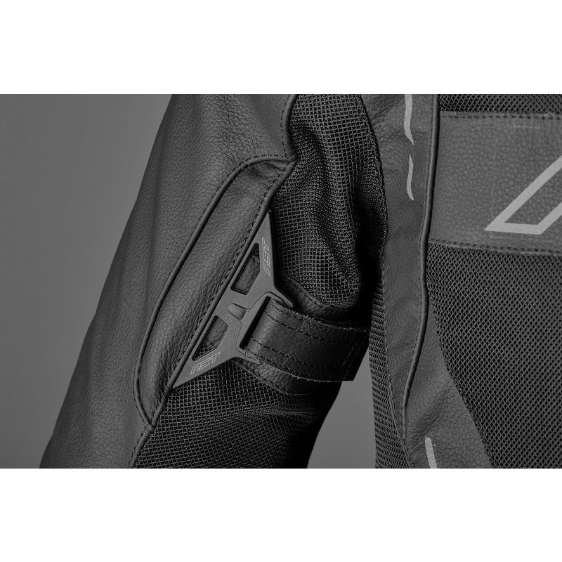 RST S-1 VENTED LEATHER / MESH JACKET - BLACK