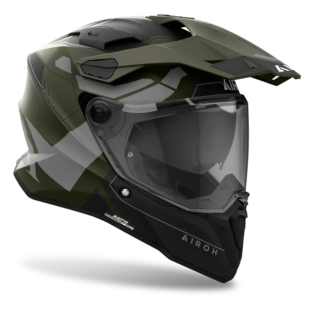 AIROH COMMANDER 2 REVEAL HELMET - MILITARY GREEN