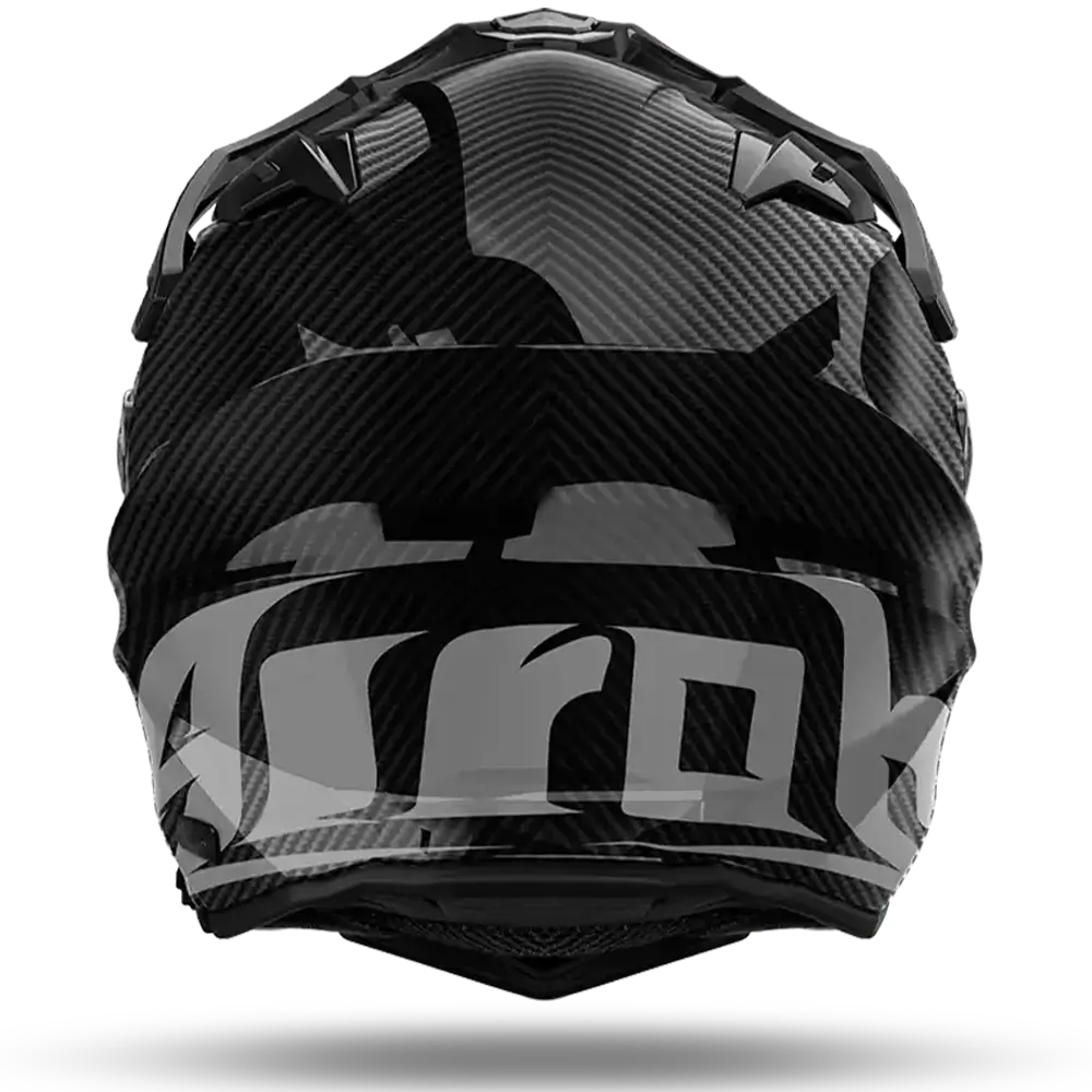 AIROH COMMANDER 2 HELMET - FULL CARBON GLOSS