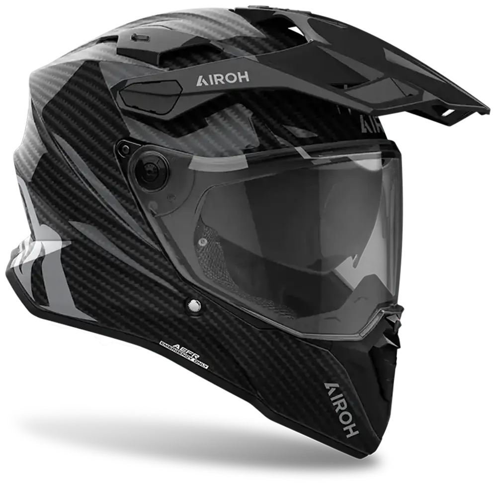 AIROH COMMANDER 2 HELMET - FULL CARBON GLOSS