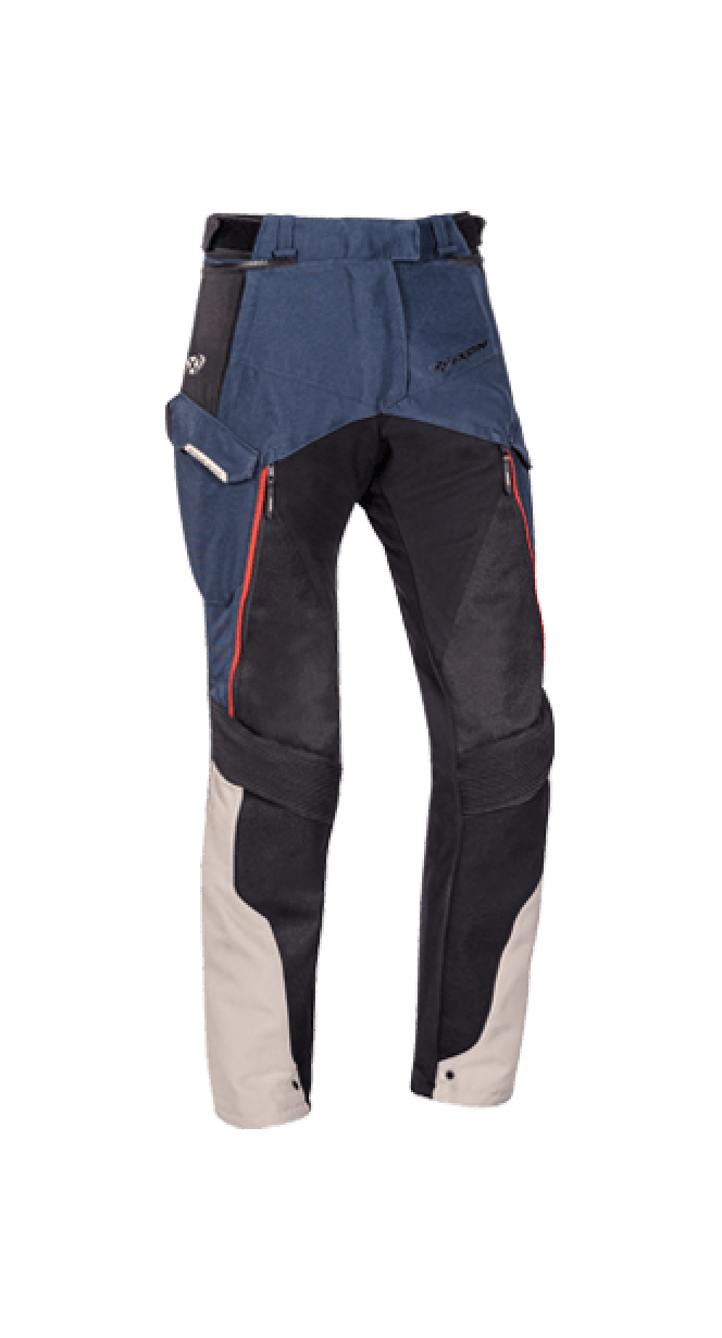 IXON EDDAS LADIES PANTS - GREY/BLUE/BLACK CASSONS PTY LTD sold by Cully's Yamaha