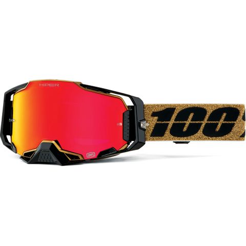 100% ARMEGA HIPER GOGGLE - GLORY (RED MIRROR)