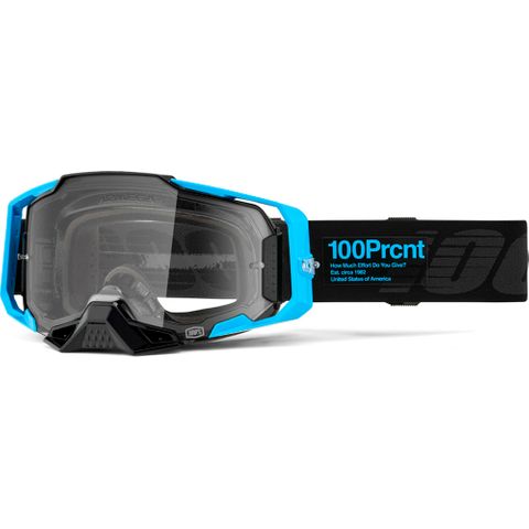 100% ARMEGA GOGGLE BARELY 2 (CLEAR)