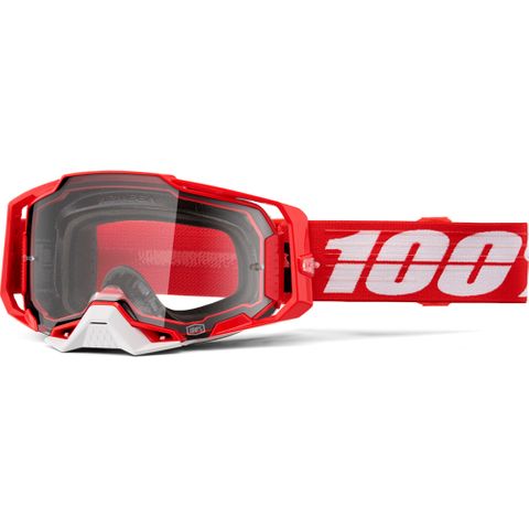 100% ARMEGA GOGGLE - C-BAD (CLEAR)