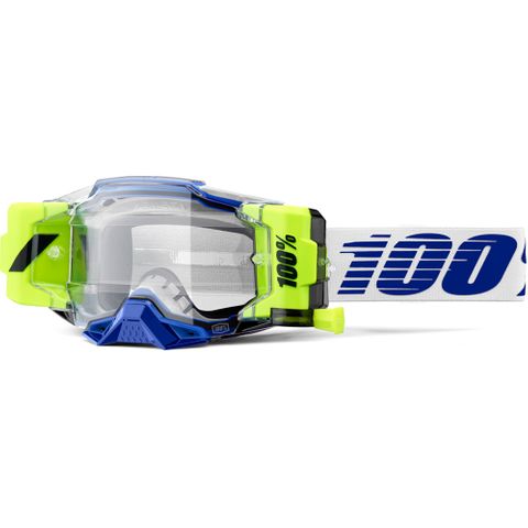100% ARMEGA FORECAST GOGGLE - BLUE (CLEAR)