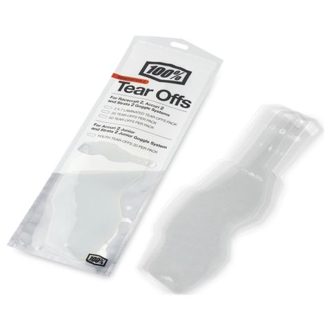100 PERCENT RC2/AC2/ST2 STANDARD TEAR-OFFS 20PK
