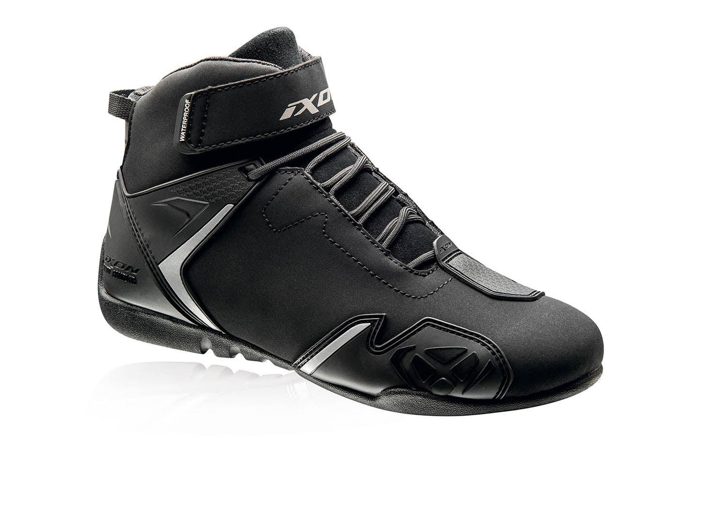 IXON GAMBLER WP LADY BOOTS - BLACK/SILVER CASSONS PTY LTD sold by Cully's Yamaha