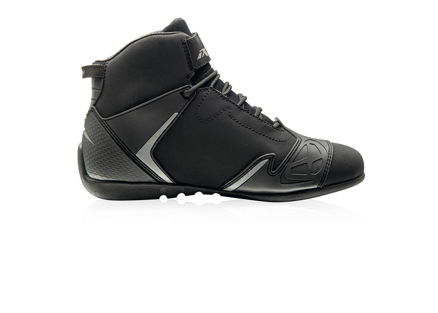 IXON GAMBLER WP LADY BOOTS - BLACK/SILVER CASSONS PTY LTD sold by Cully's Yamaha