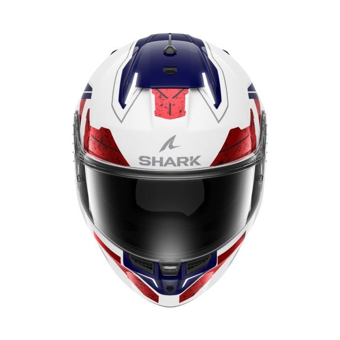 SHARK SKWAL I3 RHAD HELMET - WHITE/CHROME/RED