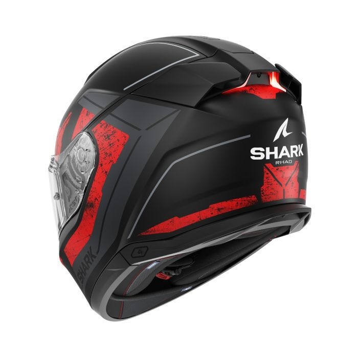 SHARK SKWAL I3 RHAD HELMET - BLACK/CHROME/RED