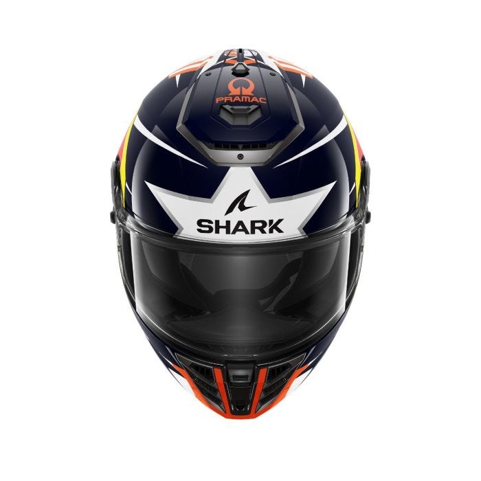 SHARK SPARTAN RS REPLICA ZARCO AUSTIN HELMET - BLUE/RED/WHITE