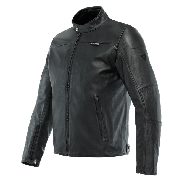 DAINESE MIKE 3 LEATHER JACKET - BLACK