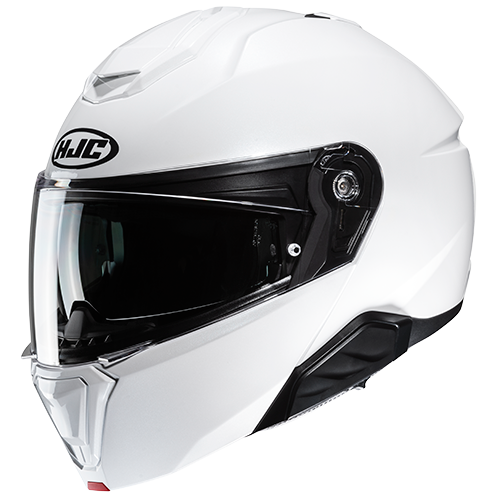 HJC I91 SOLID HELMET -  PEARL WHITE