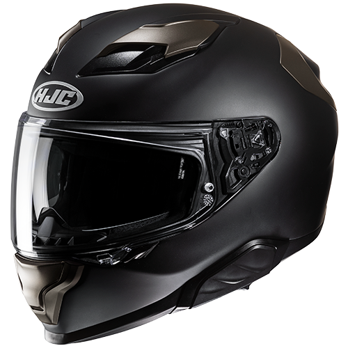 HJC F71 SOLID HELMET - SEMI FLAT BLACK TITANIUM