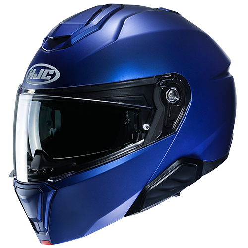 HJC I91 SOLID HELMET - SEMI FLAT METALLIC BLUE