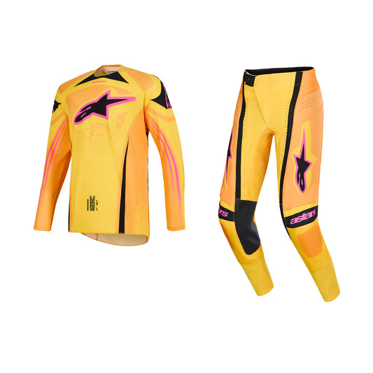 ALPINESTARS 2026 TECHSTAR NOMUR GEAR SET - ORANGE YELLOW PINK