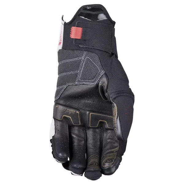 FIVE TFX-1 AIRFLOW SHORT GLOVES - GREY/RED