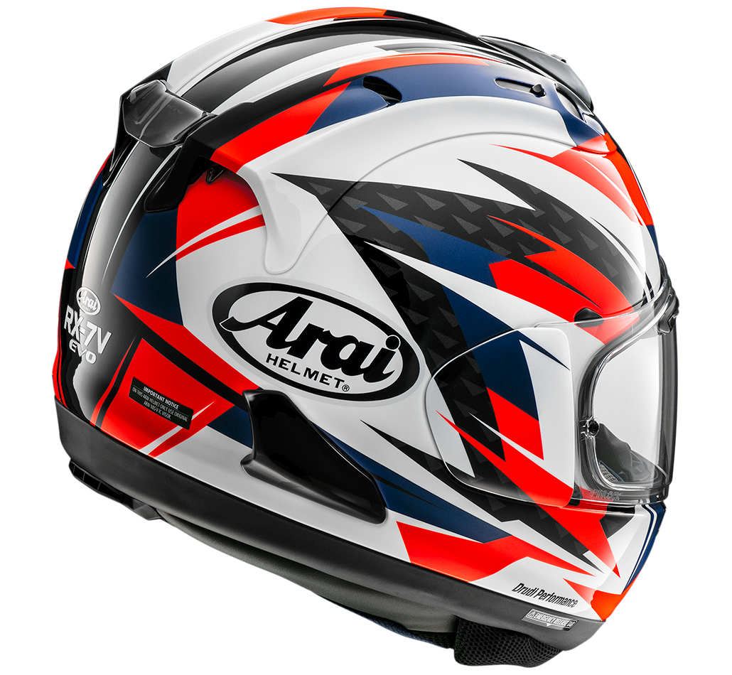 ARAI RX-7V EVO HELMET - RUSH RED