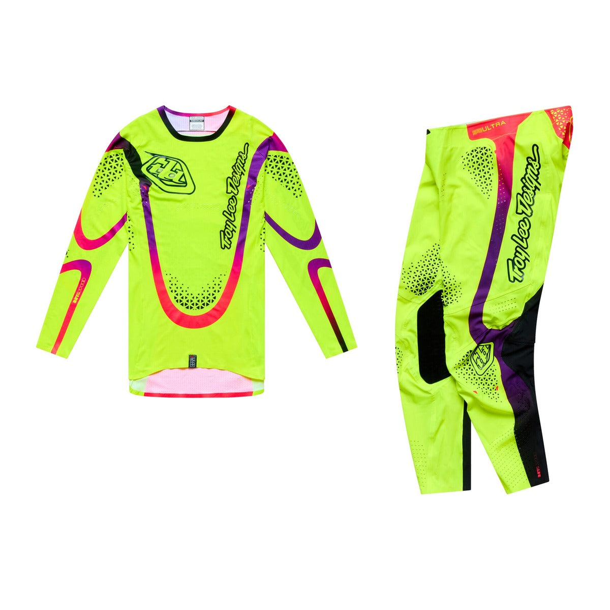 Troy Lee Designs 26.2 SE Ultra Gear Set - Aura Flo Yellow