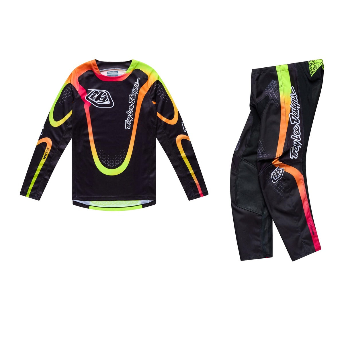 Troy Lee Designs 26.2 Youth GP Pro Gear Set - Aura Black