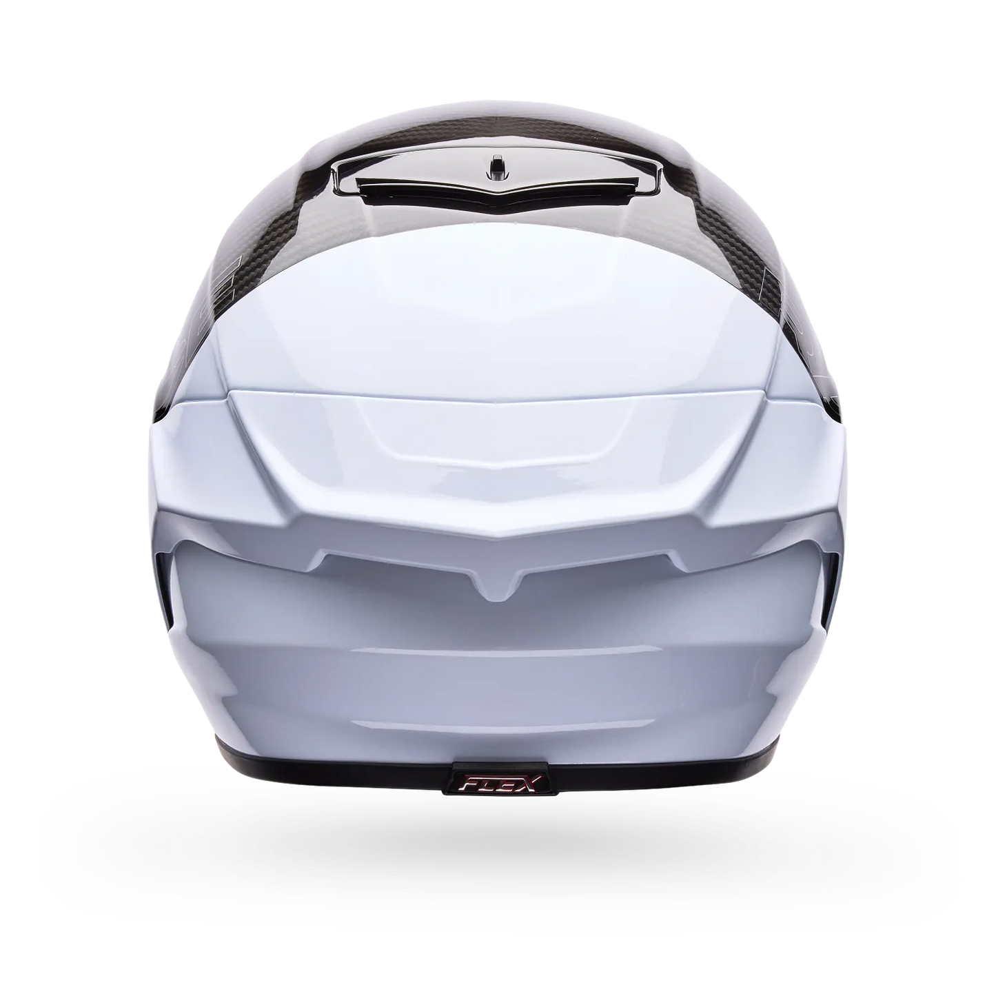 BELL RACE STAR DLX FLEX STRIKE HELMET - SILVER/WHITE