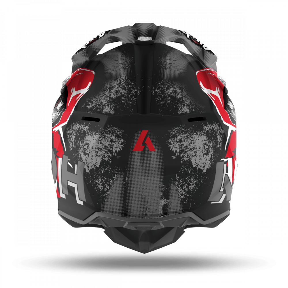 AIROH WRAAP HELMET - ALIEN RED MATT