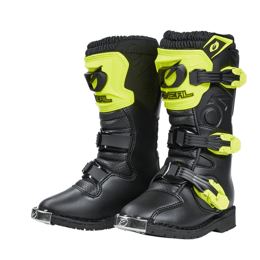 ONEAL 2023 KIDS RIDER PRO BOOTS - NEON YELLOW/BLACK CASSONS PTY LTD sold by Cully's Yamaha