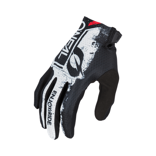 ONEAL 2023 MATRIX SHOCKER GLOVES - BLACK/RED CASSONS PTY LTD sold by Cully's Yamaha