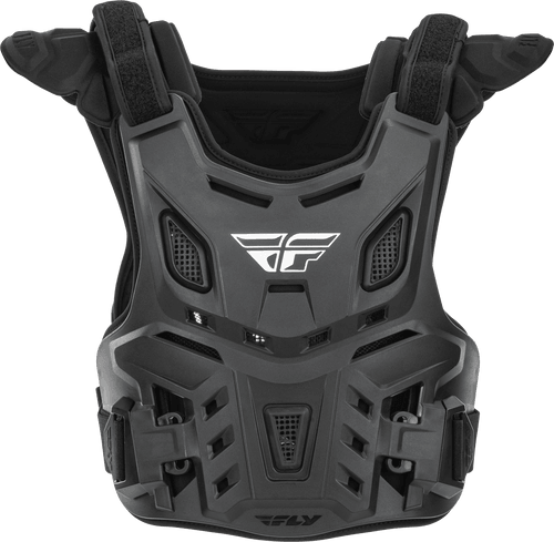 FLY 2023 YOUTH REVEL RACE ROOST GUARD - BLACK MCLEOD ACCESSORIES (P) sold by Cully's Yamaha