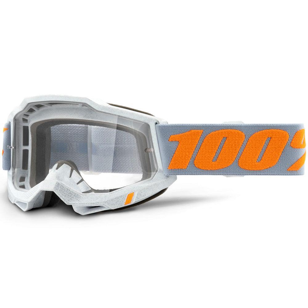 100% 2021 ACCURI 2 GOGGLE - SPEEDCO (CLEAR) - Cully's Yamaha