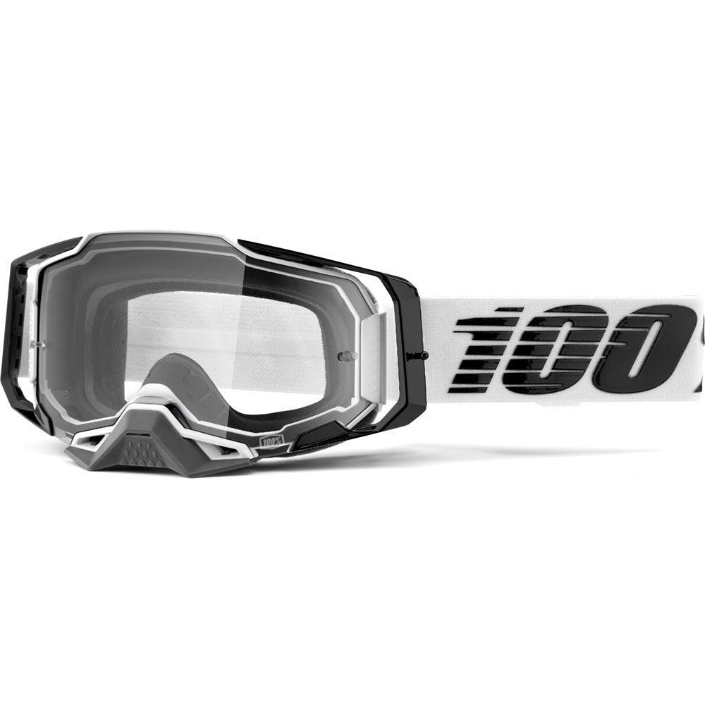 100% 2021 ARMEGA GOGGLE - ATMOS (CLEAR) - Cully's Yamaha