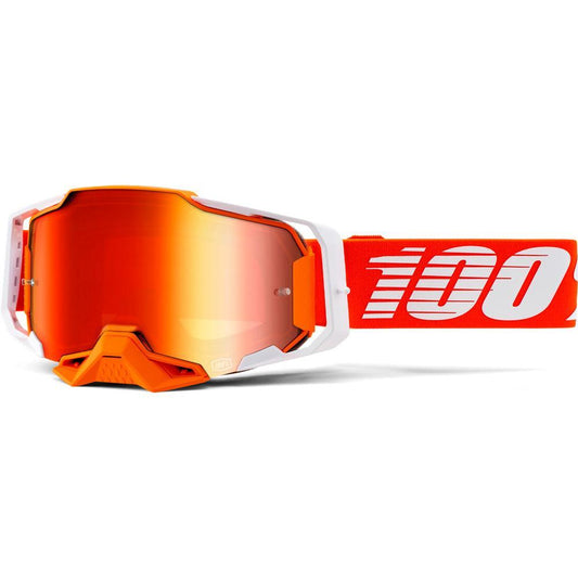 100% 2021 ARMEGA GOGGLE - REGAL (RED MIRROR) - Cully's Yamaha