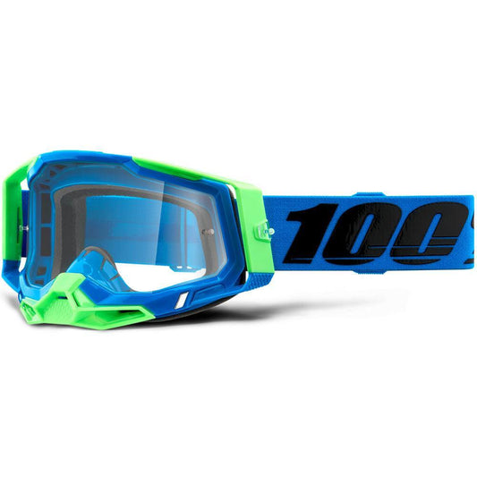 100% 2021 RACECRAFT 2 GOGGLE - FREMONT (CLEAR) - Cully's Yamaha