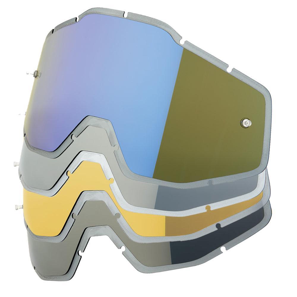 100% ACCURI/RACECRAFT/STRATA REPLACEMENT LENS INJECTED MIRROR - ALL COLOURS - Cully's Yamaha