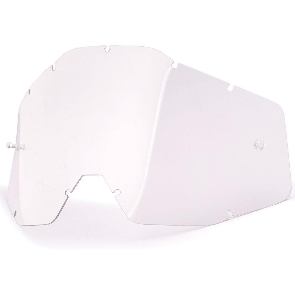 100% ACCURI/RACECRAFT/STRATA REPLACEMENT LENS - MINI CLEAR - Cully's Yamaha