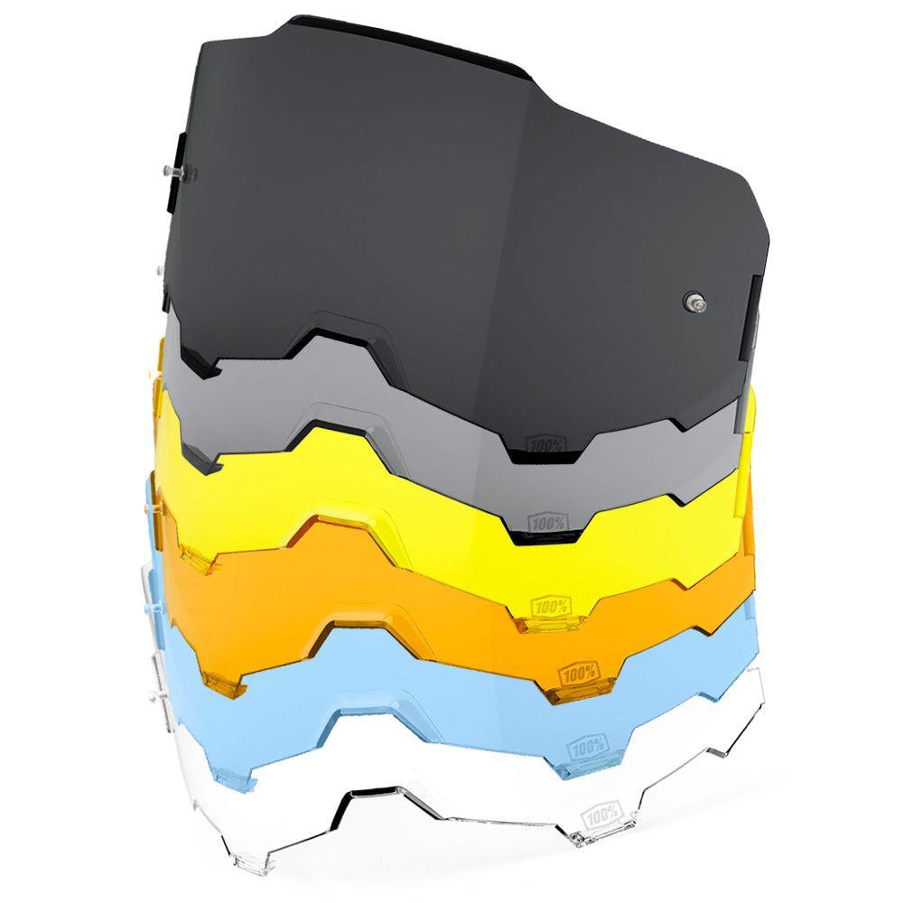 100% ARMEGA REPLACEMENT LENS - ALL COLOURS - Cully's Yamaha