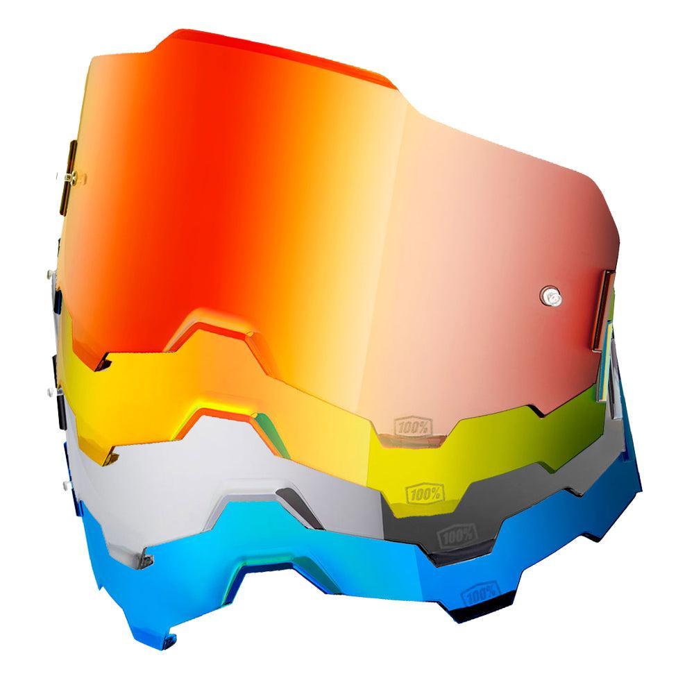 100% ARMEGA REPLACEMENT LENS MIRROR - ALL COLOURS - Cully's Yamaha