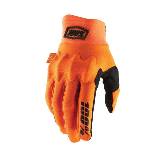 100% COGNITO D30 GLOVES - FLUO ORANGE/BLACK - Cully's Yamaha