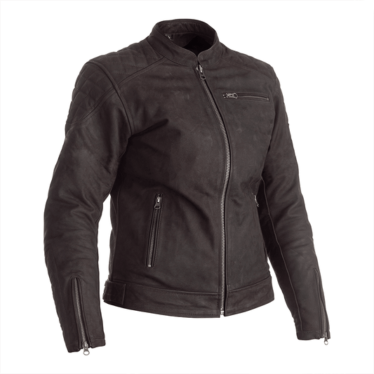 RST RIPLEY LADIES CE LEATHER JACKET - BLACK MONZA IMPORTS sold by Cully's Yamaha