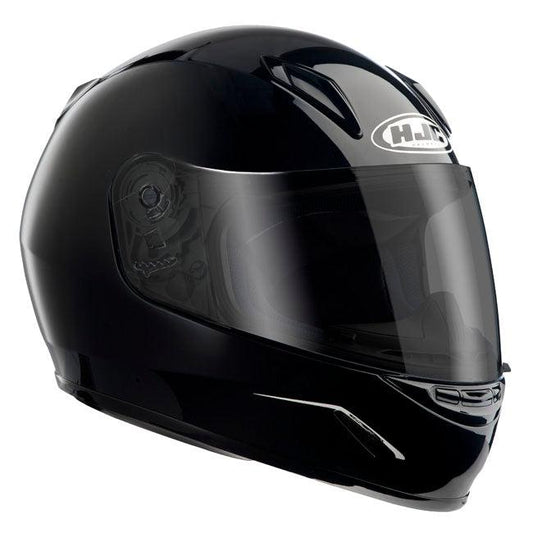 HJC CL-Y YOUTH HELMET - SOLID BLACK MCLEOD ACCESSORIES (P) sold by Cully's Yamaha