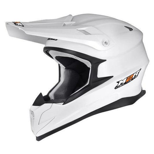 M2R X4.5 SOLID HELMET- WHITE MCLEOD ACCESSORIES (P) sold by Cully's Yamaha
