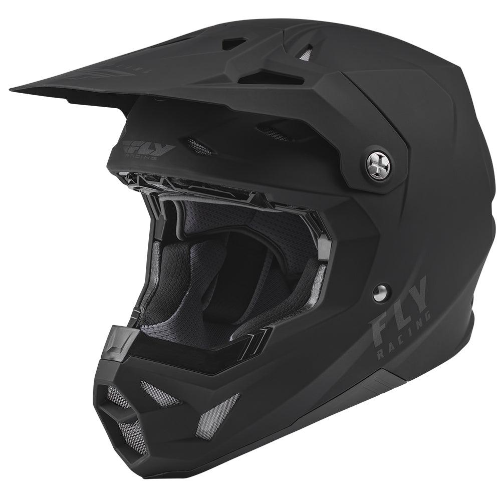 FLY FORMULA CP HELMET - MATT BLACK MCLEOD ACCESSORIES (P) sold by Cully's Yamaha