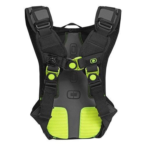 OGIO DAKAR 3L HYDRATION PACK - BLACK/HI-VIS YELLOW CASSONS PTY LTD sold by Cully's Yamaha
