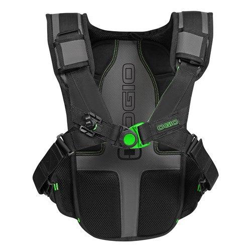 OGIO ATLAS 3L HYDRATION PACK - BLACK/HI-VIS GREEN CASSONS PTY LTD sold by Cully's Yamaha