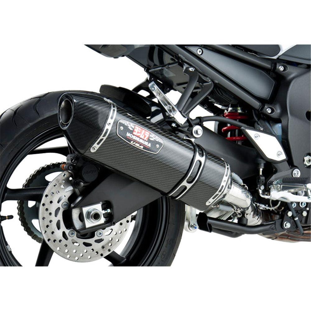 YOSHIMURA R77 STAINLESS STEEL/ CARBON FIBRE SLIP ON- FZ1 2006-2013 SERCO PTY LTD sold by Cully's Yamaha