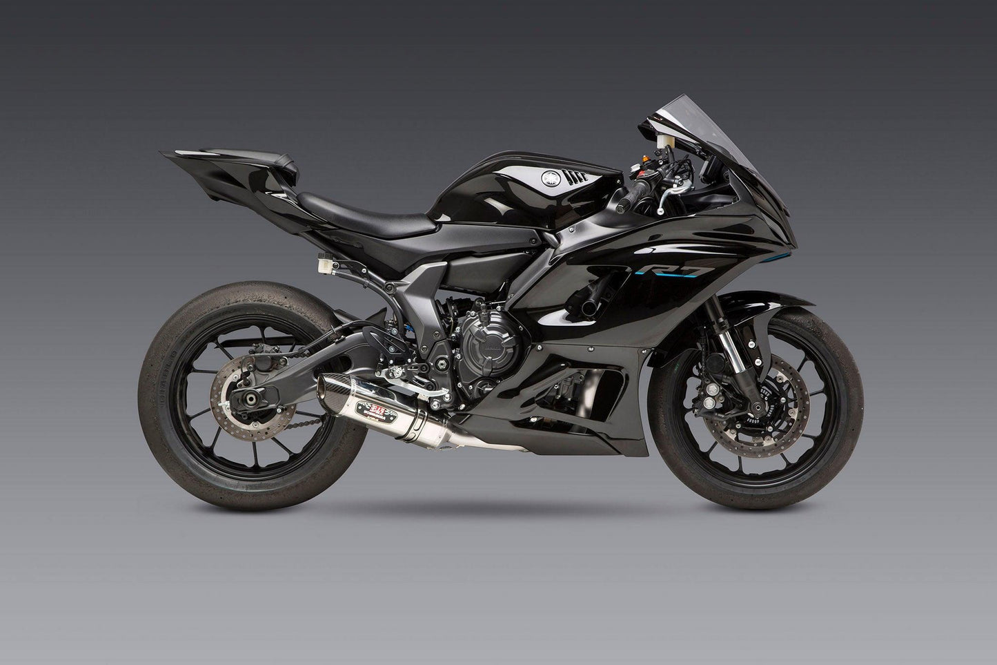 YOSHIMURA R77 RACE FS SS/SS/CF - MT-07 15-22, XSR700 18-22, R7 22 SERCO PTY LTD sold by Cully's Yamaha